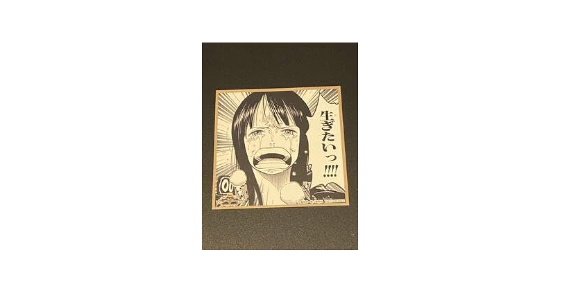Amazon.co.jp: ONE PIECE ワンピース麦わらストアミニ色紙風